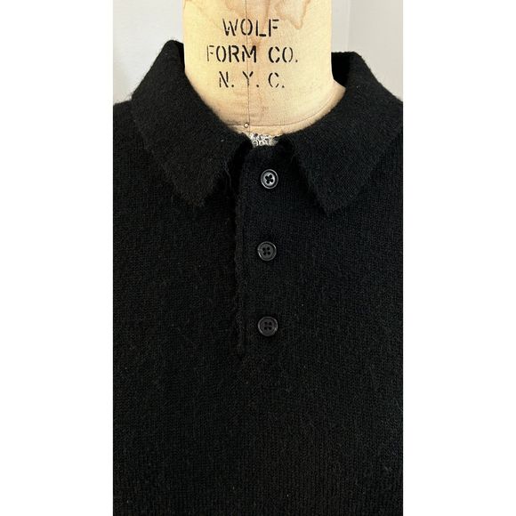 Old Navy Black-Jack Long-Sleeve Polo Pullover Sweater Men Essentials Sz L NWT - Picture 5 of 13
